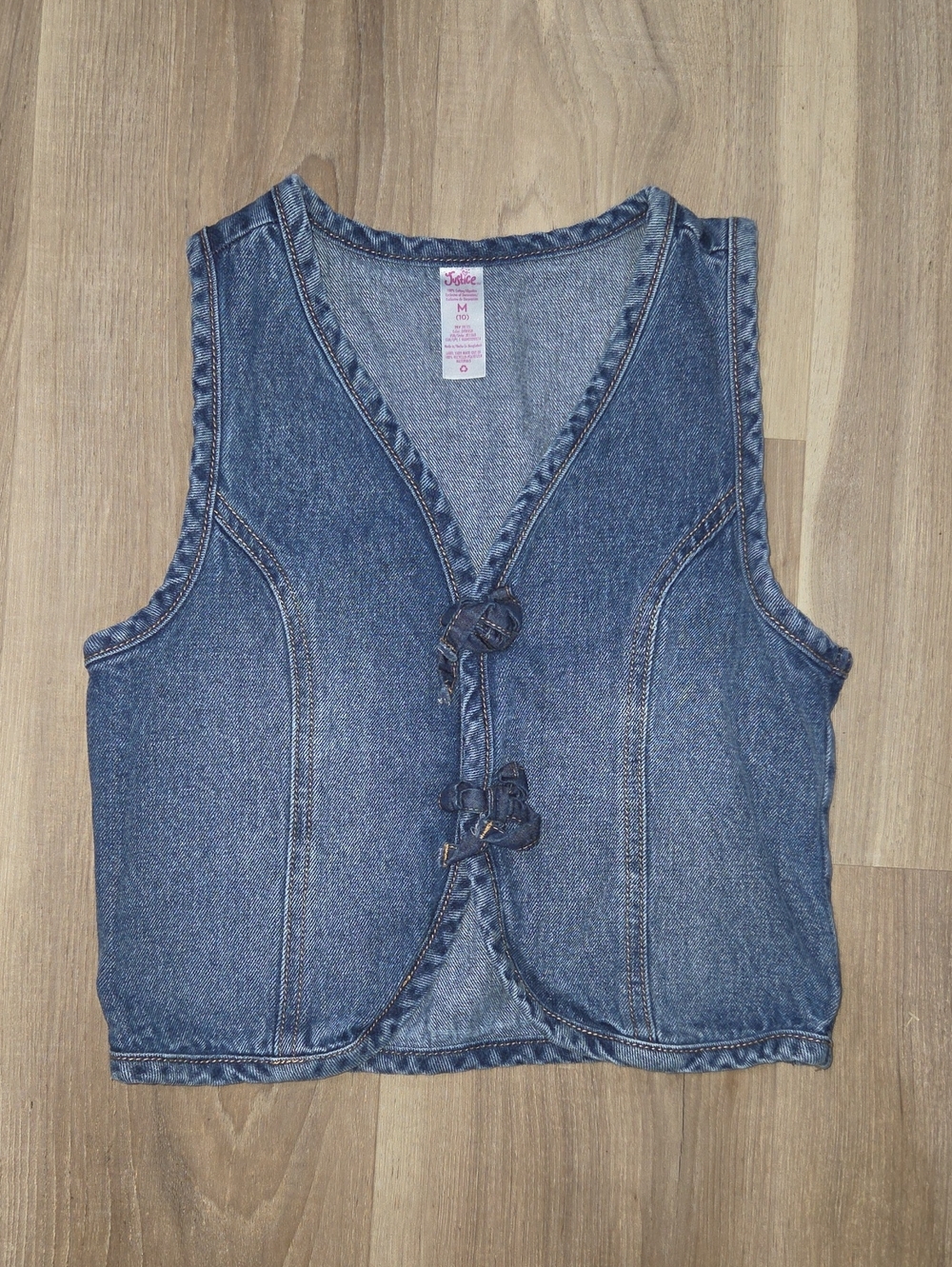 •Justice• Little Girls Blue Jean Vest